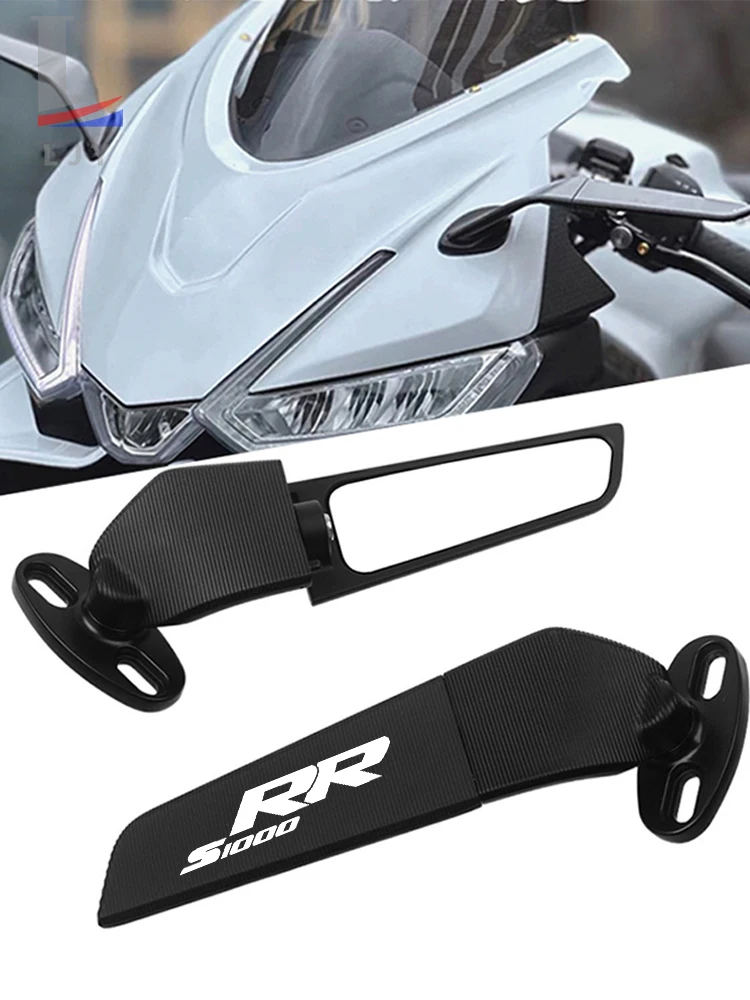 Motorcycle Mirrors Stealth Winglets Mirror Caps For BMW S1000RR S 1000RR S1000 RR All Years