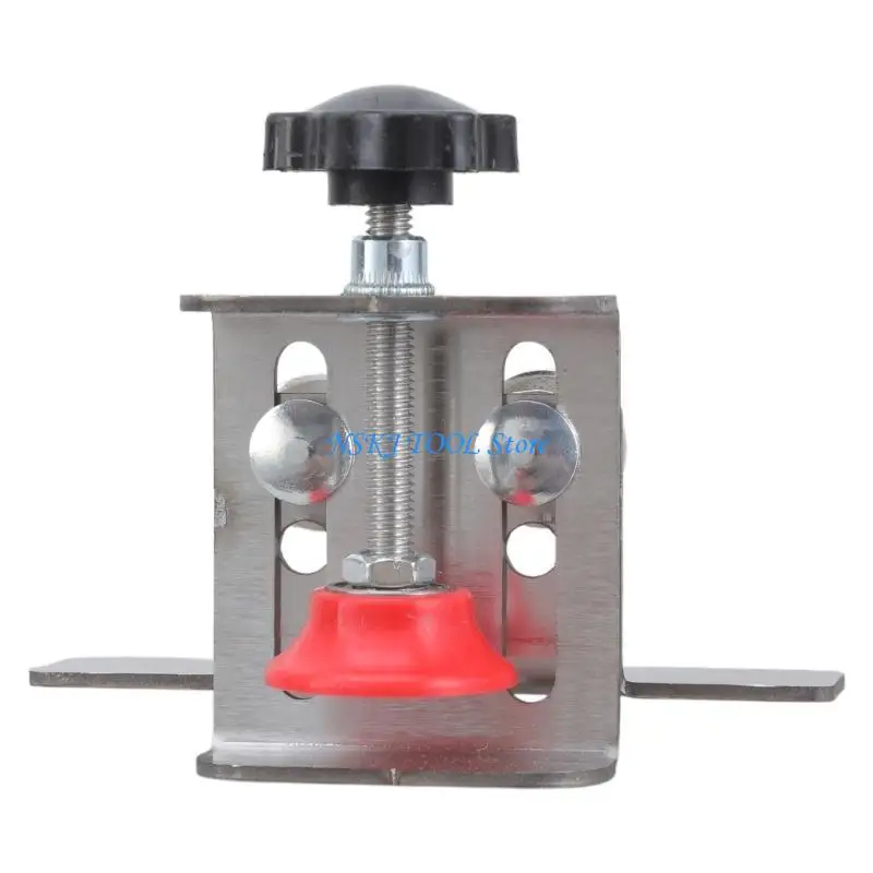 

L8RC Stainless Steel Cabinet Door Positioning Installation Mount Tool for Efficient Wardrobe and Hanging Cabinets Precise Jig