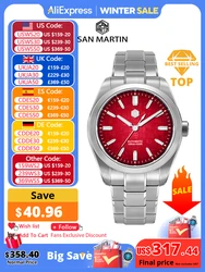 San Martin 39mm nuevo diseño Original estilo chino Gada reloj Miyota 9039 hombres vestido mecánico automático impermeable 100m SN0144