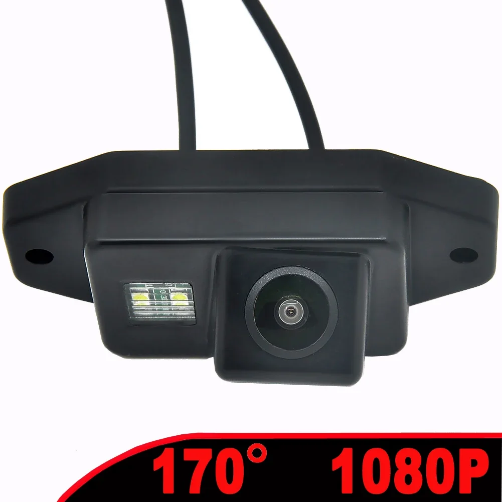 

HD 1080P AHD Fisheye задняя камера заднего вида для Toyota Land Cruiser серии 120 Toyota Prado 2700 4000 2002-2009