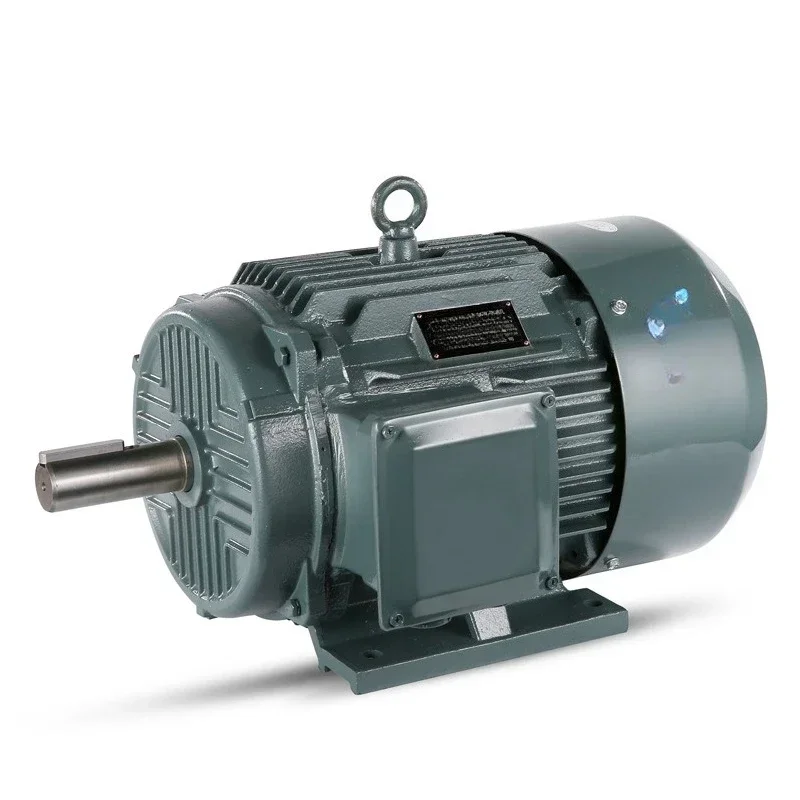 All copper wire 4-pole 380V55KW motor YE3-250M three-phase asynchronous motor machinery