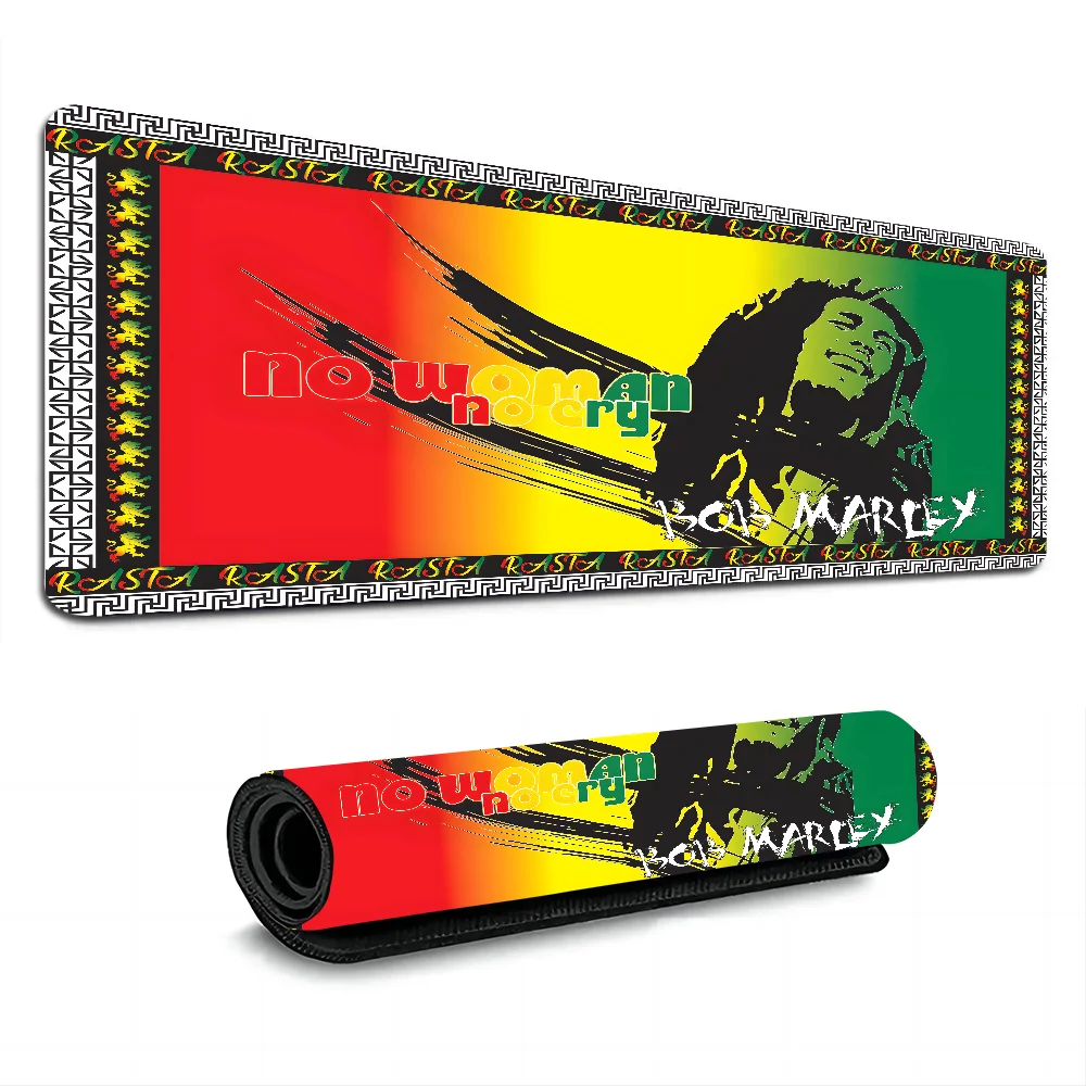 

Bob Marley Reggae Music Jamaican Style Custom Skin Gamer Play Mats Mousepad Size For Customized Mouse Pad For CS GO PUBG