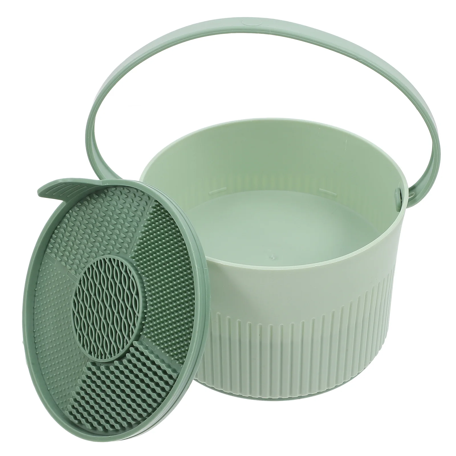 

Silicone Makeup Brush Cleaner Bowl Stylish Compact Portable Brush Cleaning Tool for Makeup Brushes Oil Residue Removal