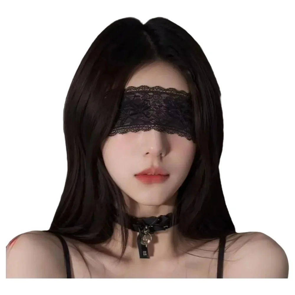 Masque pour les yeux en dentelle sexy, noir, à fleurs, pour femmes, hommes, couples, accessoire de costume pour jeux de rôle, fournitures pour fête d'Halloween