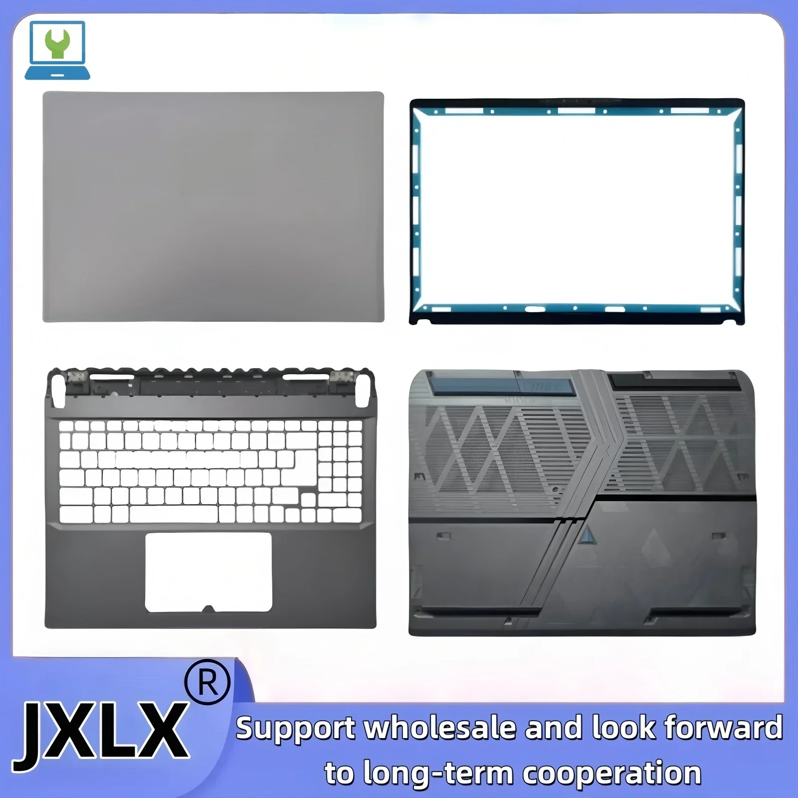 New For MSI Vector GP68 HX MS-15M1 15M2 Laptop LCD Back Cover Top Case/LCD Bezel/Palmrest Cover/Bottom Base Cover/batten