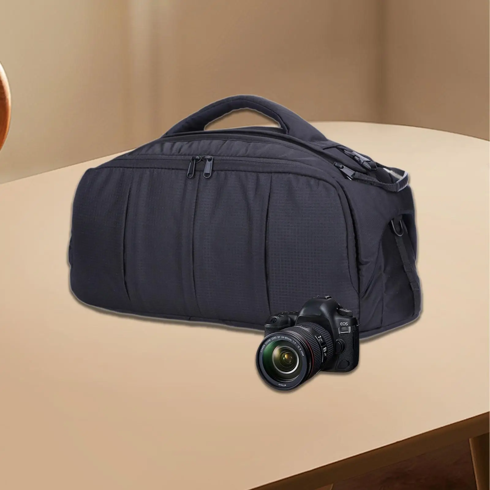 

Portable Camera Storage Bag with Handle Photographers Camera Carrying Bag