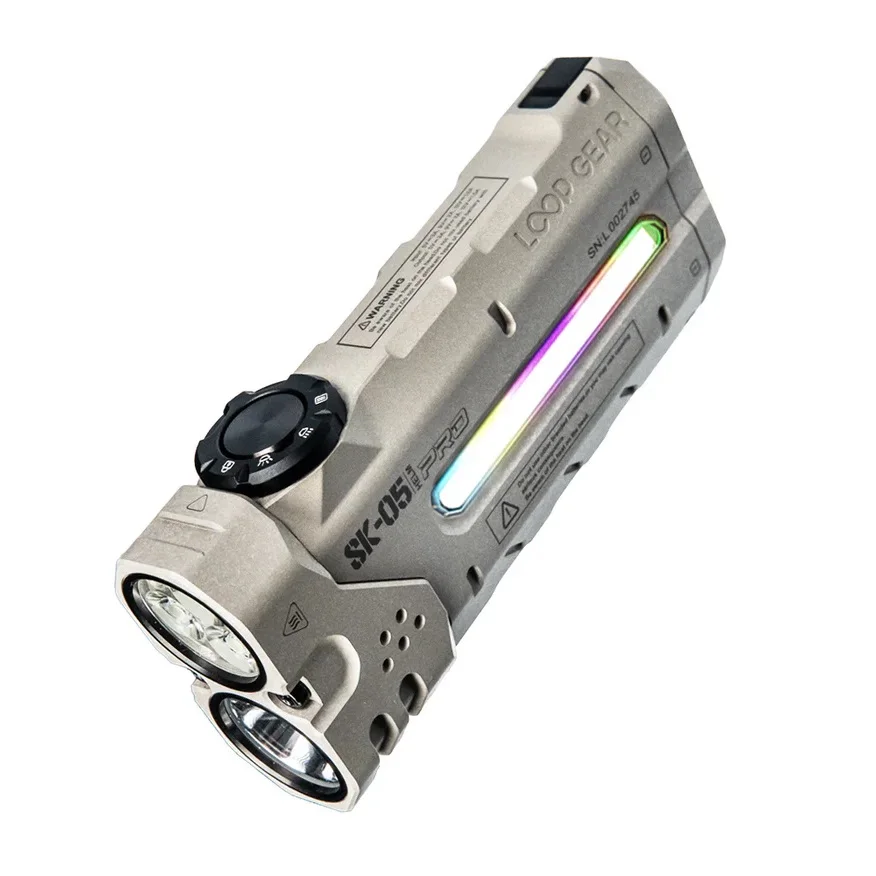 Outdoor Lighting LOOP SK05 RRO Rechargeable Magnetic Camping High Power LED Flashlight For Hiking Power Bank