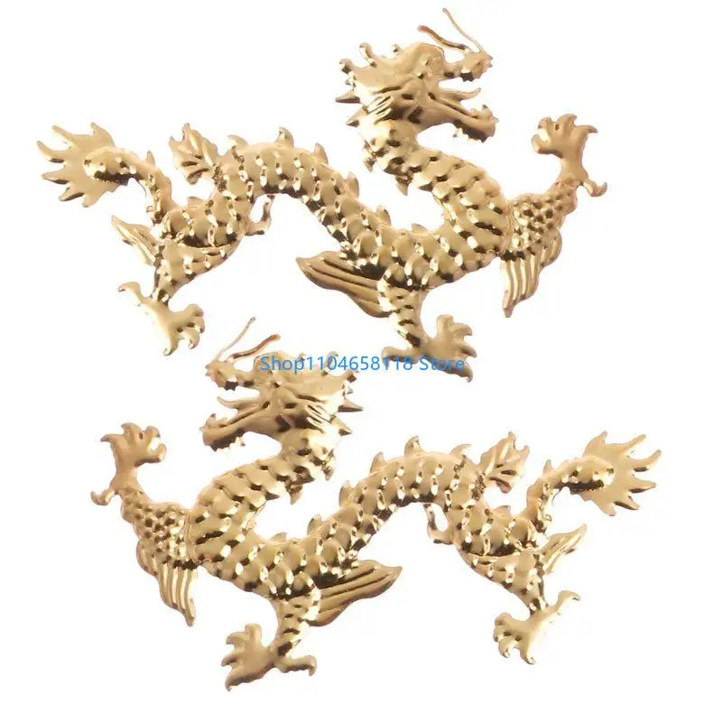 Nice Gold for Butterfly Dragon Leaves Resin Product Fillings Thin Copper Fillings Epoxy Resin Mold for DIY Art Craft