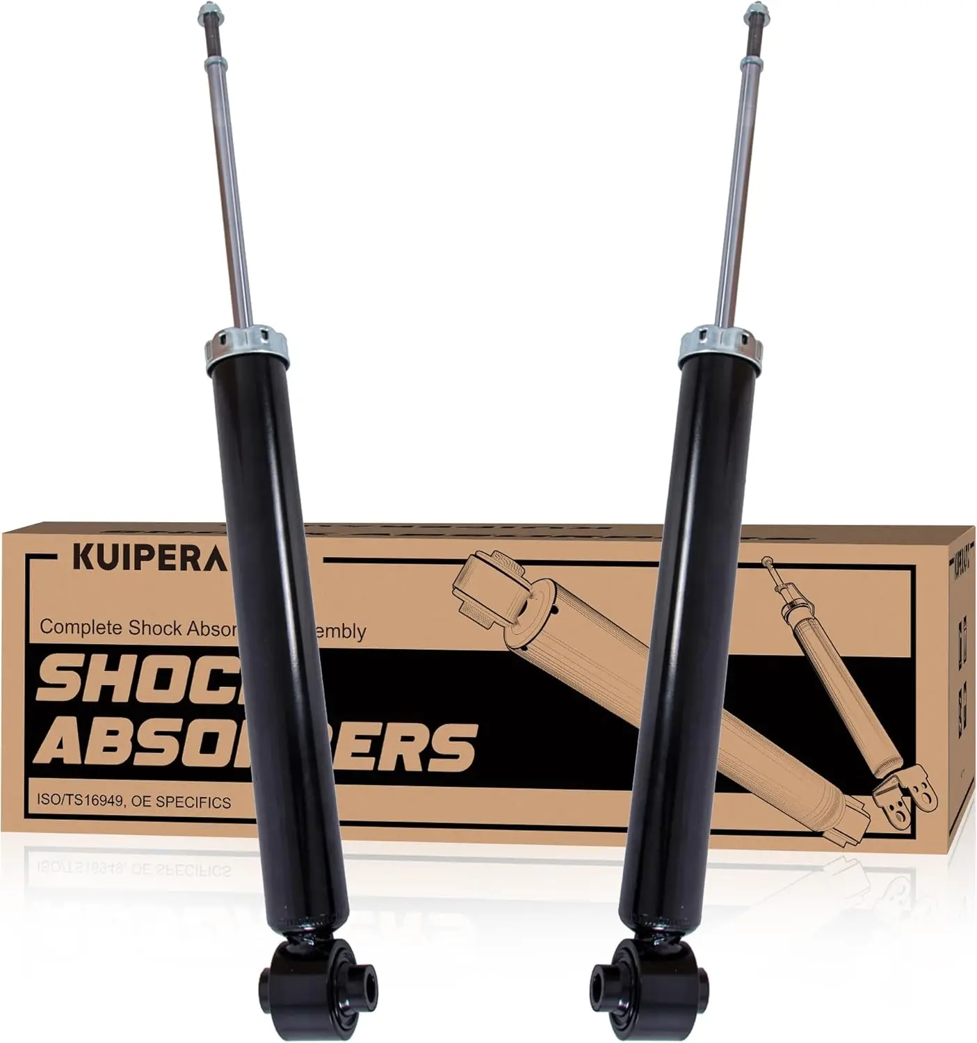 

Rear Complete Struts Coil Spring Assembly 37341 344658 Compatible with 2011-2016 Kia Sportage, 2010-2013 Hyundai Tucson, 2019-20