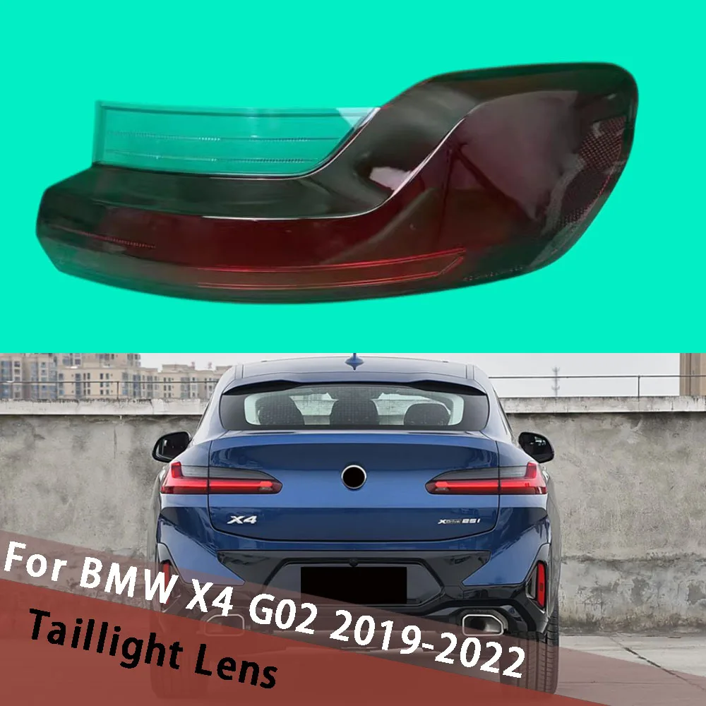 

For BMW X4 G02 2019-2022 Outside Replacement Taillight Shell Rear Tail Light Housing Cover Replace Original Lampshade Shade