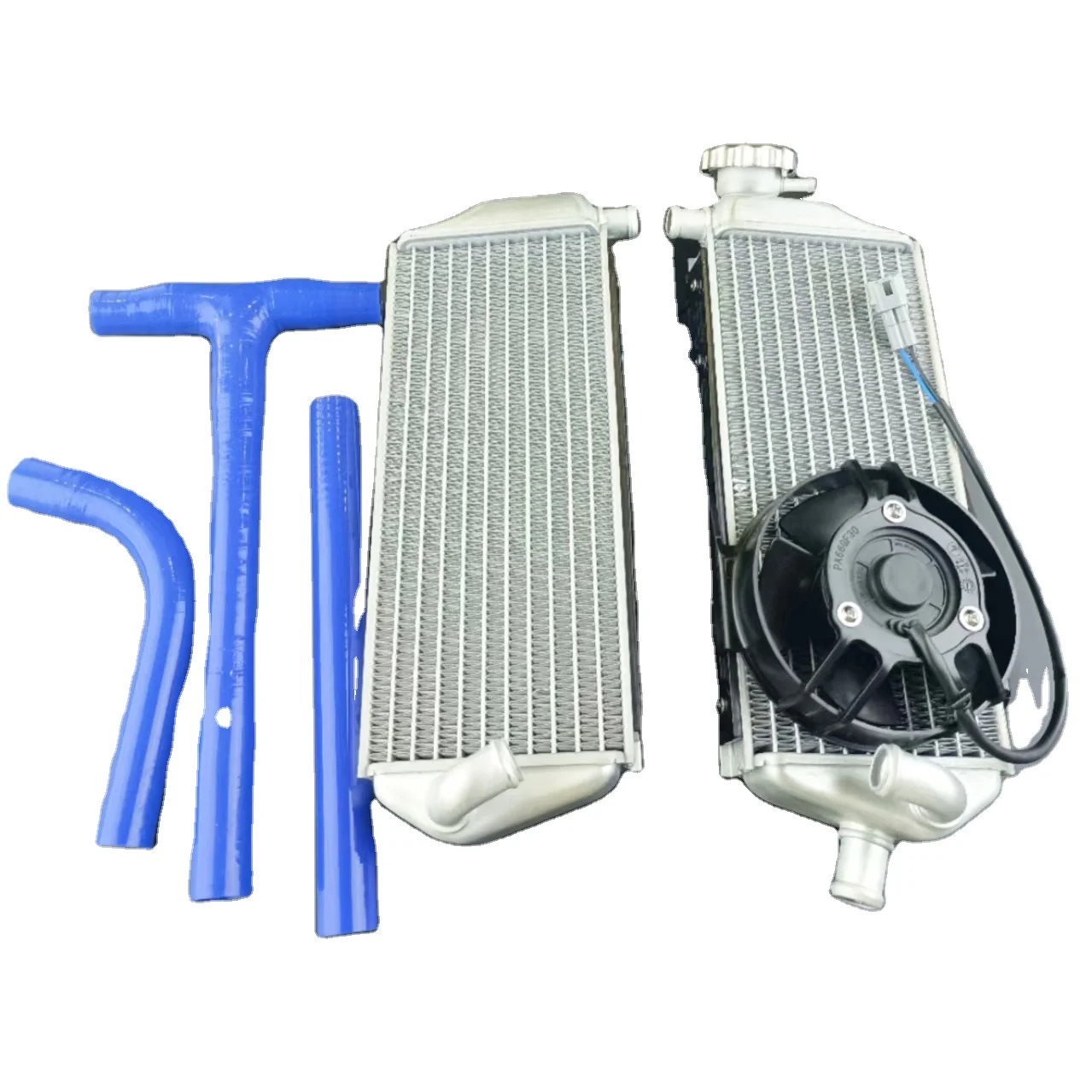 Motorcycle Water Cooler Radiator For Honda Yamaha Suzuki Kawasaki BMW Ducati Triumph KTM