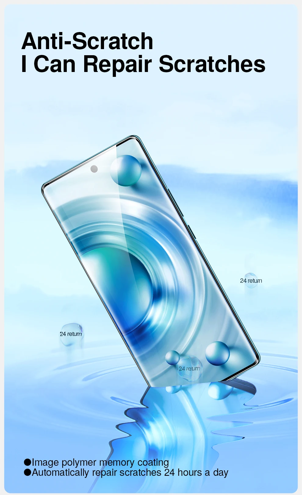 SmartDevil Hydrogel-Folie für iQOO 12 Pro 11 Pro, vollständige Displayschutzfolie für VIVO X200 X100 Pro X80 S18 HD, klare weiche Folie – Detail 7