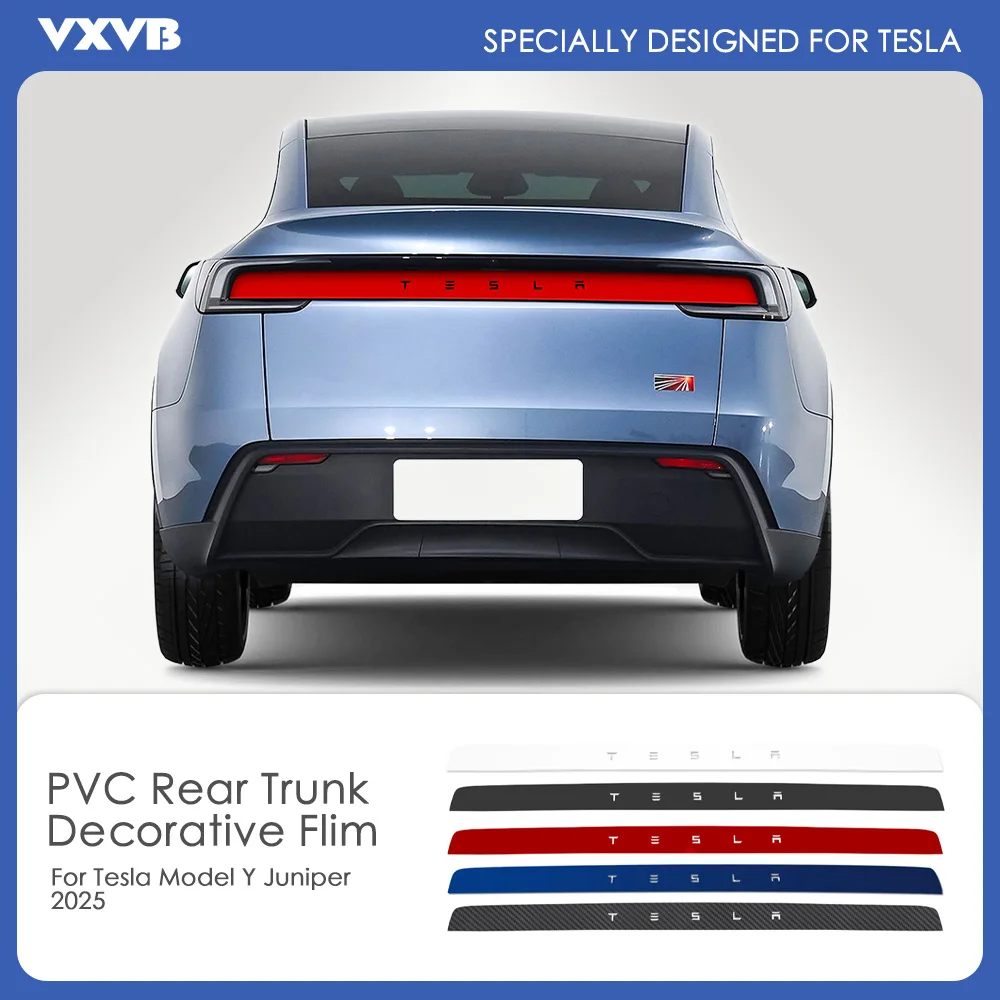 

Для Tesla Model Y Juniper 2025 защитная пленка для краски автомобиля против царапин ПВХ задний багажник дневные ходовые огни пленка автоаксессуары