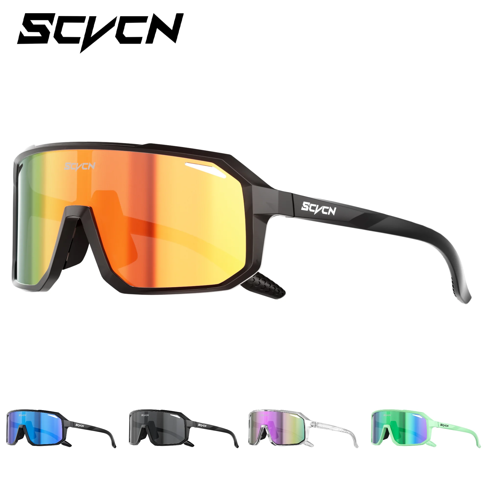 AliExpress SCVCN Hiking Eyewear Cycling Glasses Bike Sunglasses MTB Bicycle Camping Golf UV400 Sports Protection Glasses for Men Women