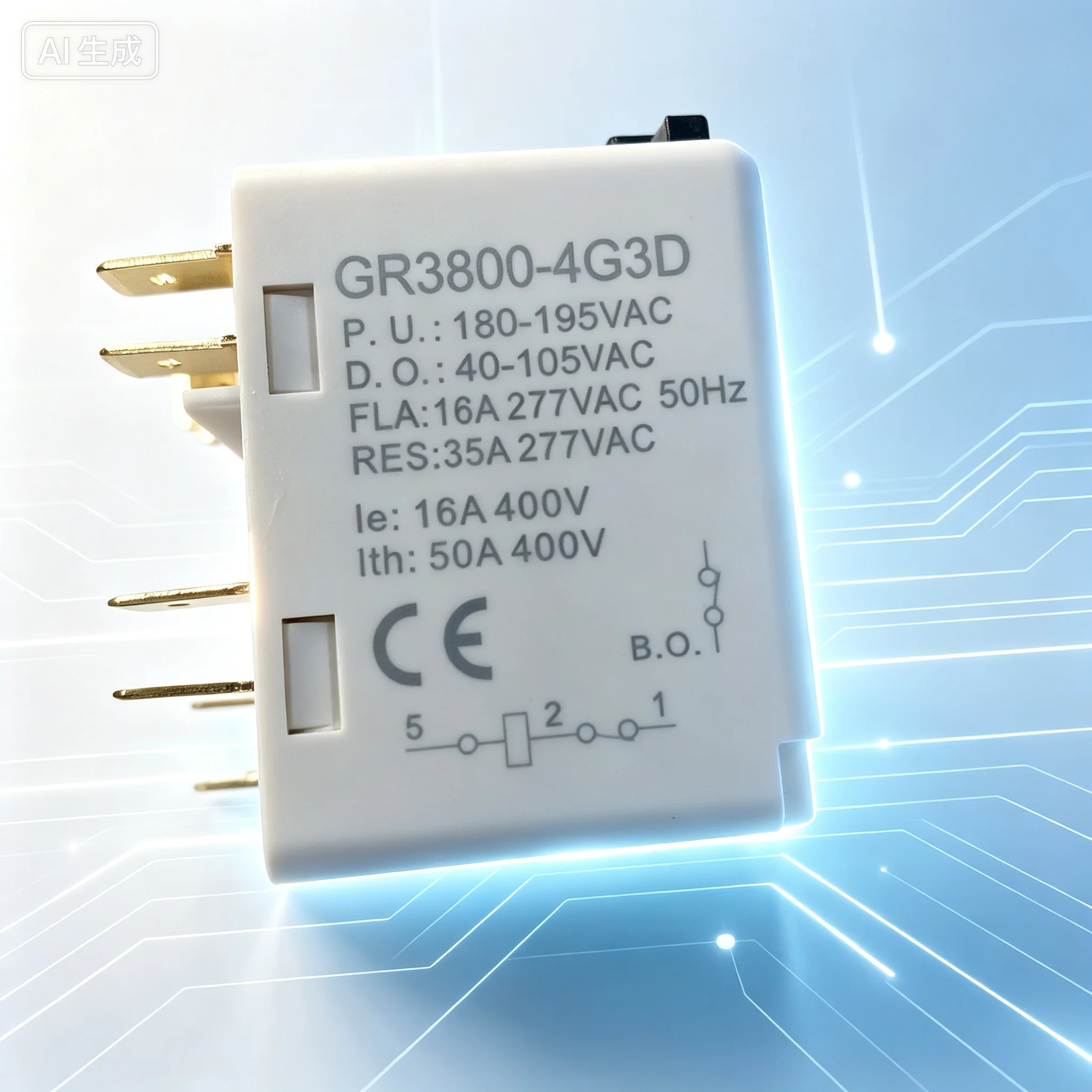 Start Relay for GR3800-4G3D Air Compressor