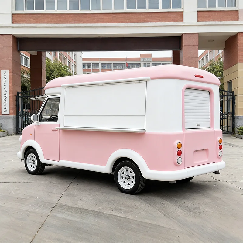 Mobile Kitchen Trailer with Walk In Refrigerator and Commercial Range for Large Scale Catering