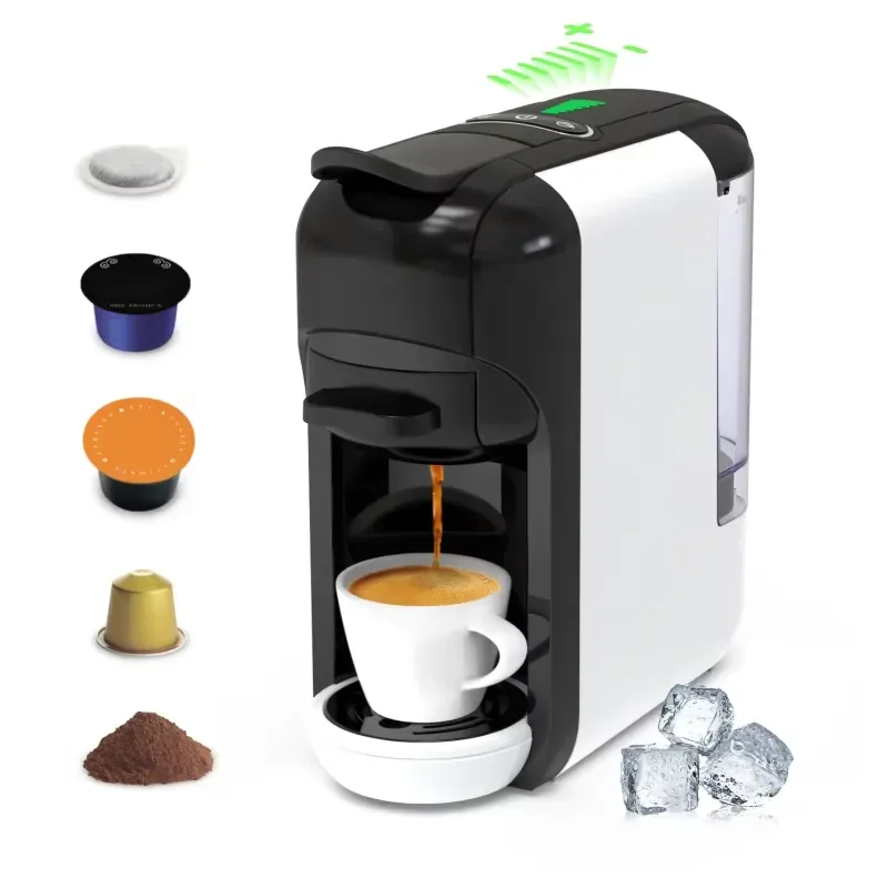 For Office Professional Multi Function Coffee Automatic 5 in 1 Pod Multi Capsule Coffee Machine