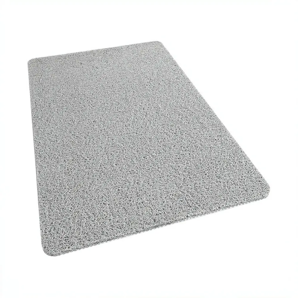 Soft PVC Loofah Bath Mat Anti Slip Shower Rug Drainage Floor Carpet Quick Dry Pad For For Qiqijia Bathroom Shower Cubicle