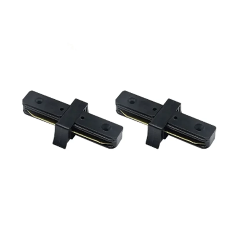 2 Wires 1 Phase 1M 0.5M Black White track light rail Connectors track lighting fixture rail for track lighting Universal rails