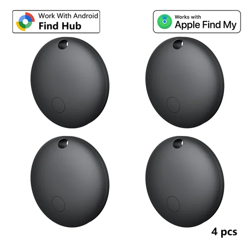 Rastreador de sistema Dual mini gps para Apple Find My/Android Google Find Hub App buscador de artículos bolsa/localizador de llaves rastreador Bluetooth inteligente