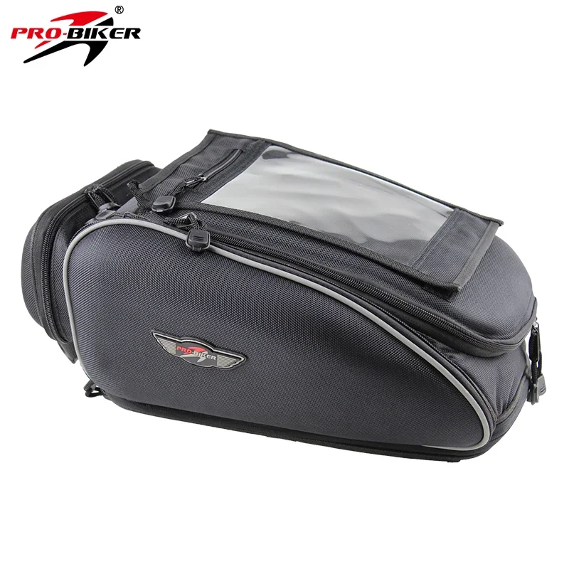 PRO-BIKER Motorcycle Oil Fuel Tank Package Bags Durable High Capacity Luggage Rider Riding Bag Multifunctional Racing Bag