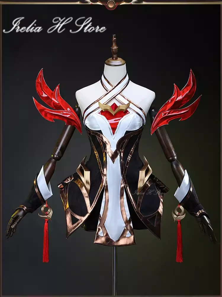 Irelia H Store Inmortal Ahri LOL Inmortal ahri Cosplay Costume for women Halloween party dress female image 2