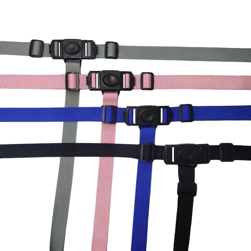1PC Krzesełko do karmienia dziecka 3-punktowy pas bezpieczeństwa dla dziecka Stały pas uprzęży do wózka dziecięcego Akcesoria do wózka dziecięcego Krzesło do jadalni dla dziecka Pas bezpieczeństwa