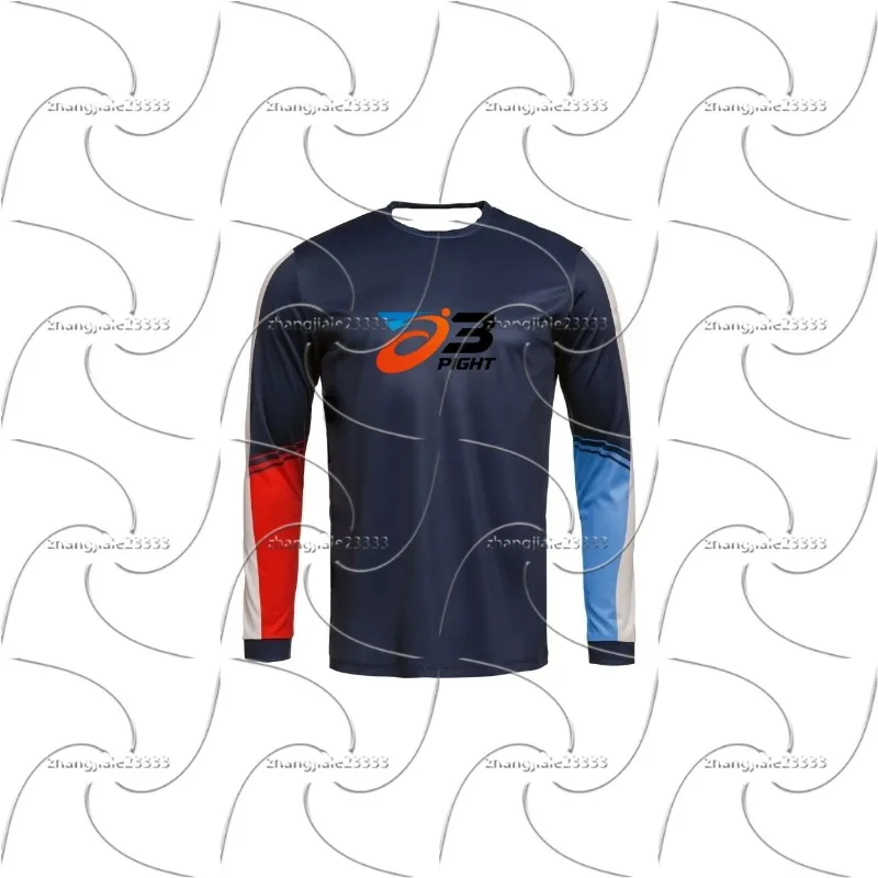 

New Speed Conquers Summer Mountain Off Road Motorcycle Sunscreen Riding Clothing Men's Long Sleeve Quick Drying T-shirt Racing