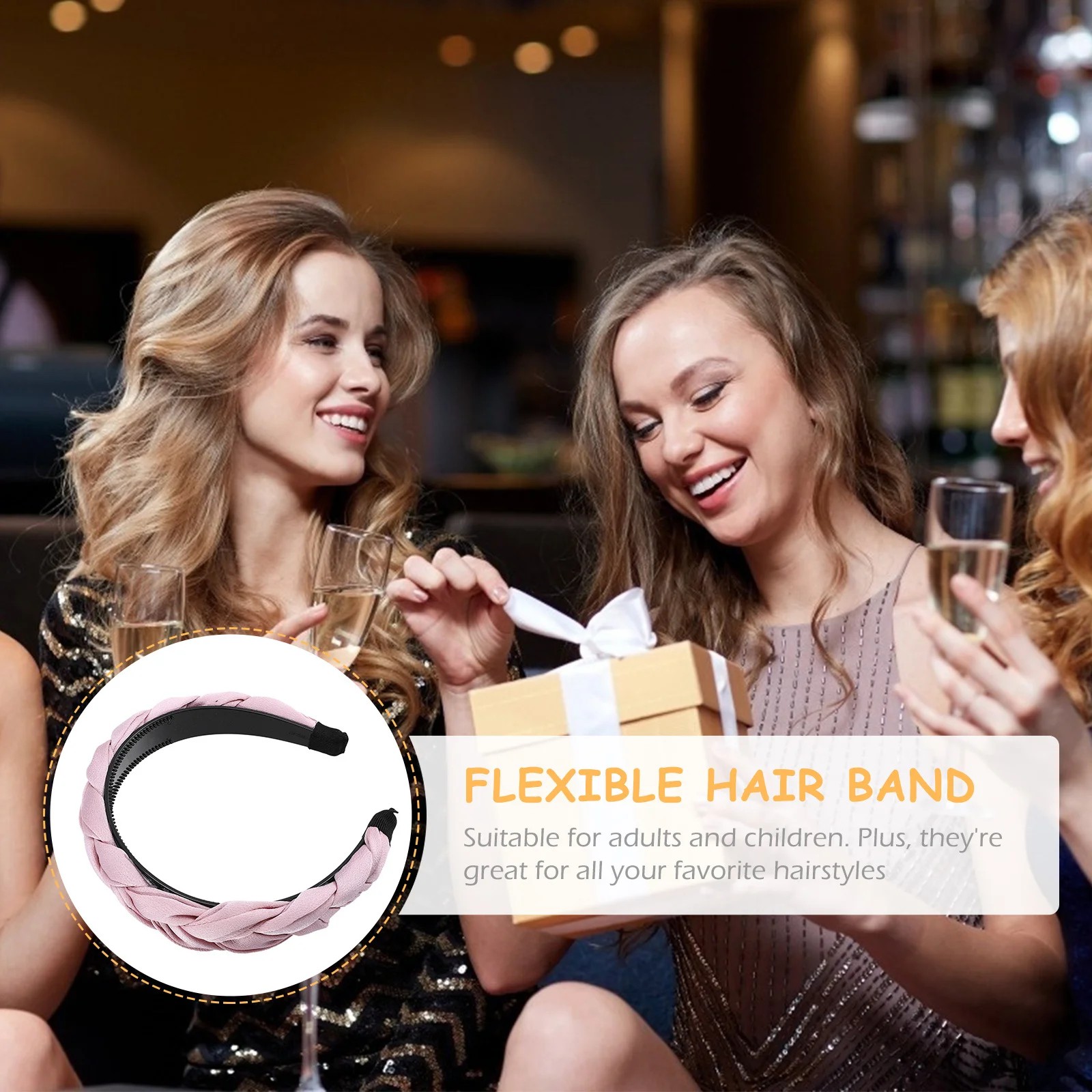 

Braid Headband Women's Girl Headbands Girls Hair Accessories Fabric (Polyester) Lady