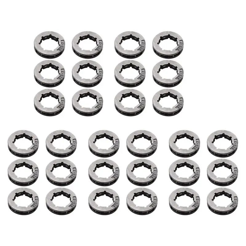 BAAJ-30Pcs Sprocket Drive Rim (.325Inch) 19MM Small 7T Spline For 501 45 74-02, 501457402, For Stihl 11892 Chainsaw