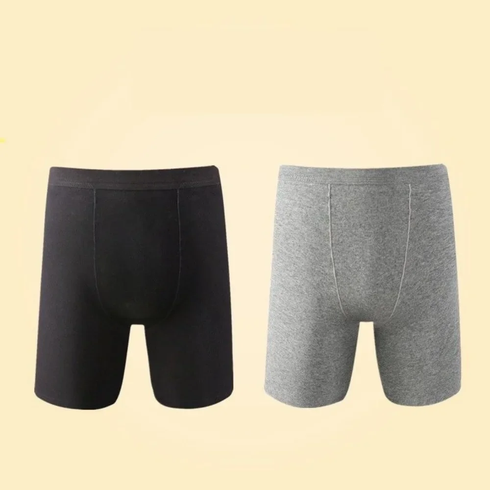 Women\'s Thermal Underwear Thickened Fleece Shorts Winter Safety Anti-light Warm Hot Boxers Middle-aged Elderly Underpants Pants