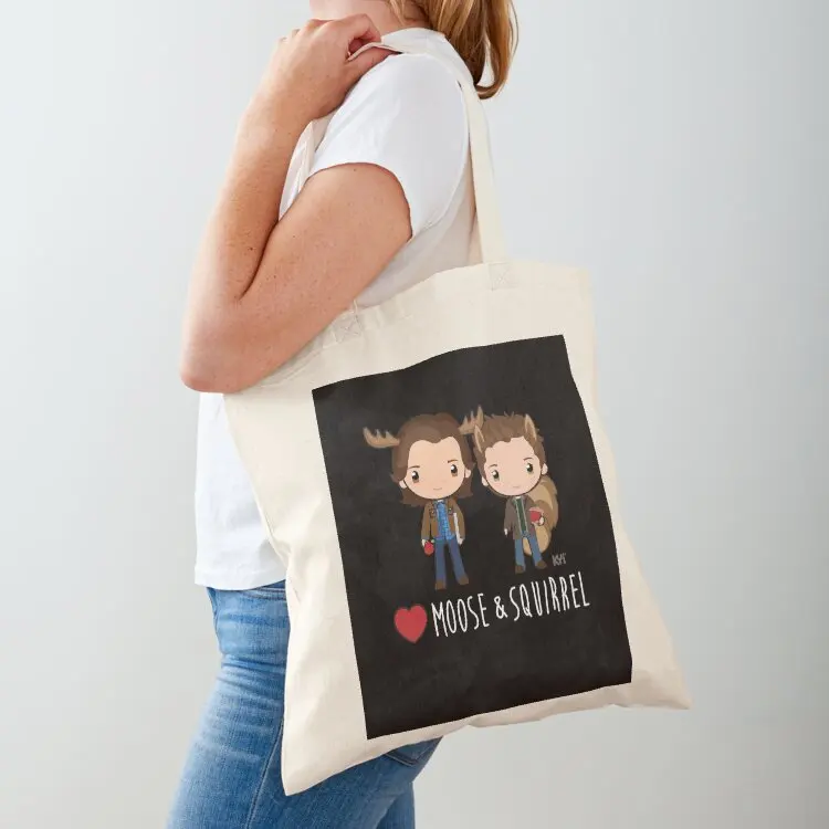 

Love Moose & Squirrel - Supernatural Tote Bag eco pack custom canvas bag large tote bag supermarket folding
