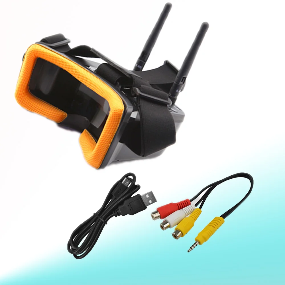 88 VR009 FPV-Brille 5,8 G 40 CH mit 3-Zoll-LCD-Bildschirm 480 x 320 leistungsstark für Quadcopter-Benutzer