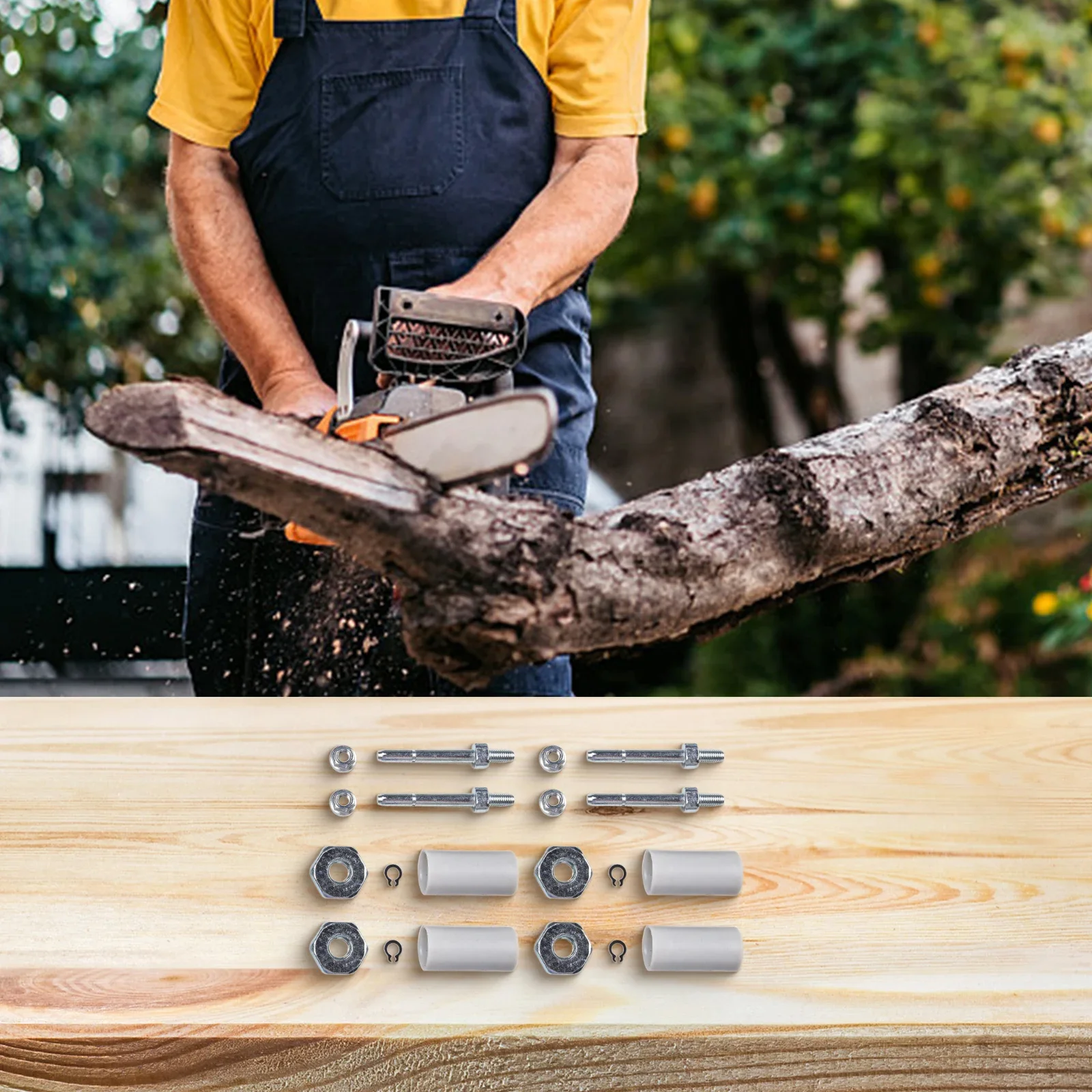 Upgrade Your Chainsaw with this Chain Catcher Saw Roller Set for MS660 MS460 066 MS440 044 046 Package of 4 Sets