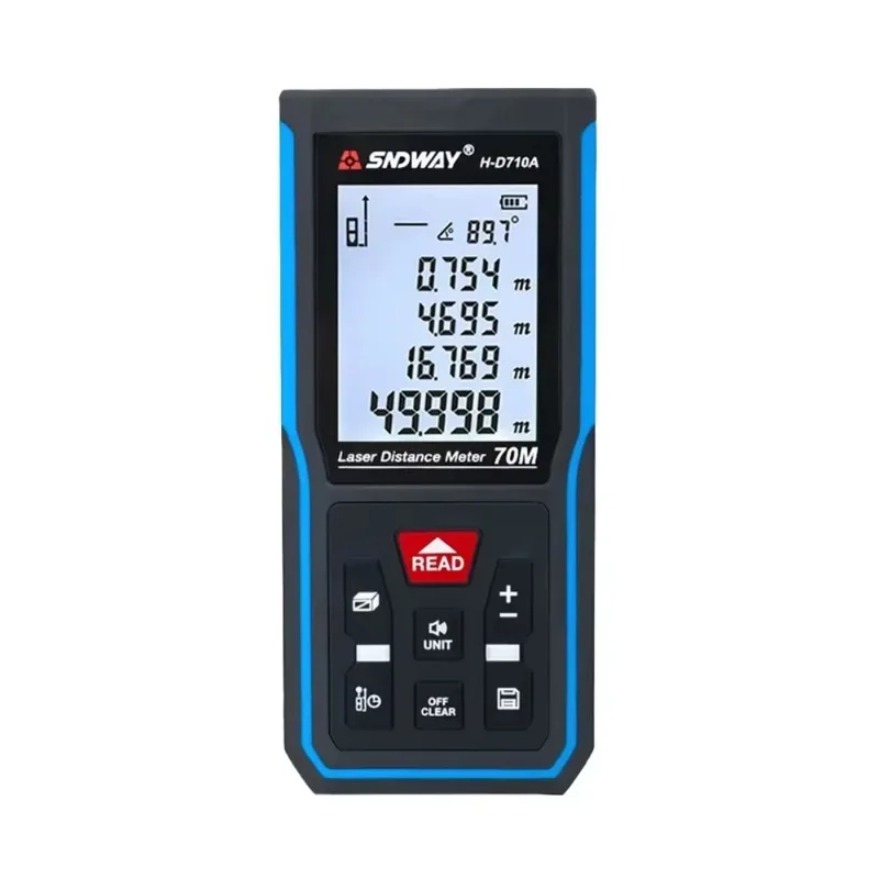 SNDWAY Series Laser Distance Meter Rangefinder Laser Trena Tape Measuring Meter Professional Digital Range Finder