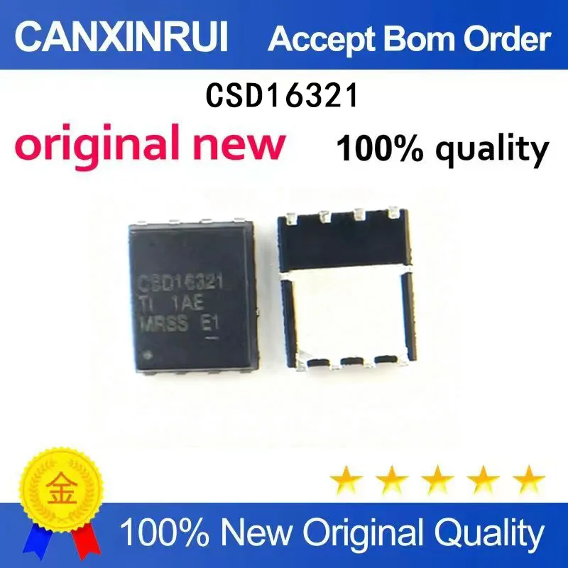 

(5-100 Pieces) CSD16321 CSD16321Q5 VSON-8 MOS transistor field effect brand new in stock