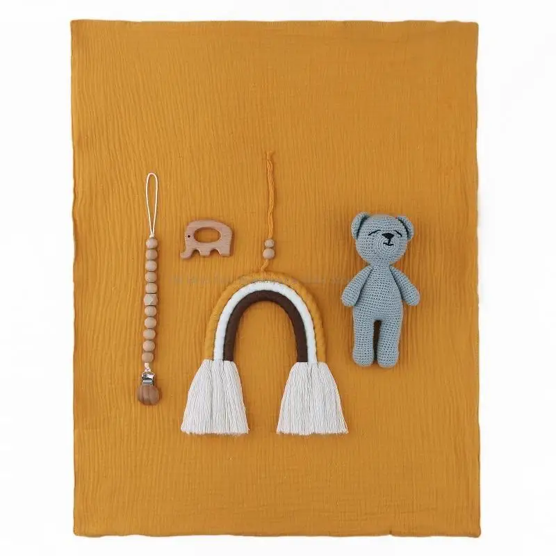 طفل بطانية مجموعات الالعاب غرفة الطفل زخرفة مصاصة سلسلة مهدئا لمجموعة الدمية لحديثي الولادة طفل الفتيات الفتيان التصوير الدعائم