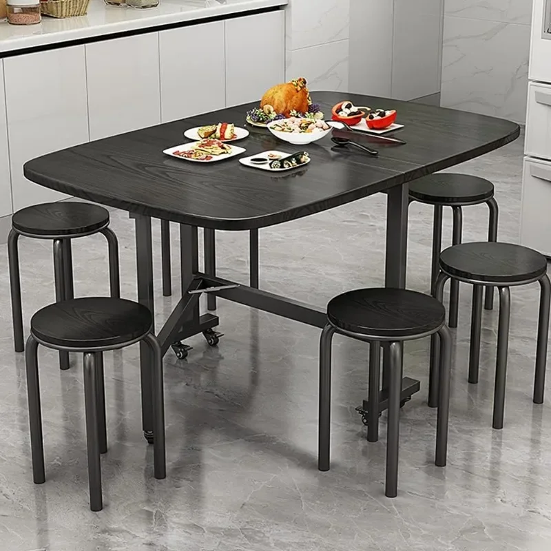 Multifunction Table Drop Leaf Dining Table - 47