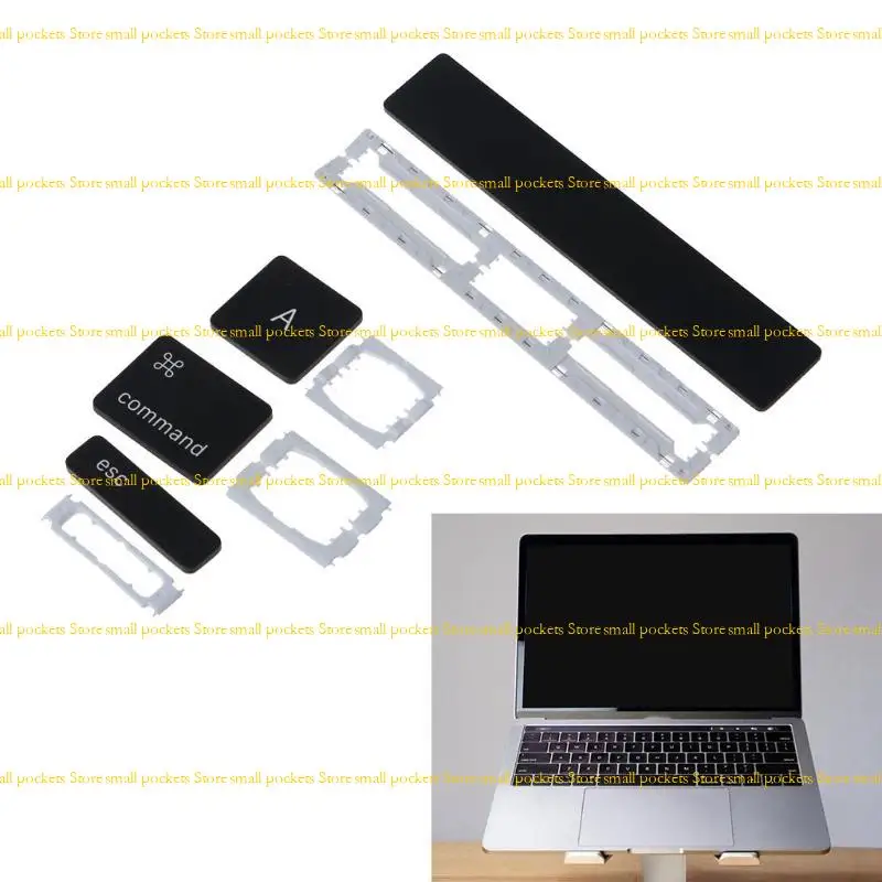 R1WD UK US for Key Cap 2Pcs/Set High Quality Keycap for Macbook 15''