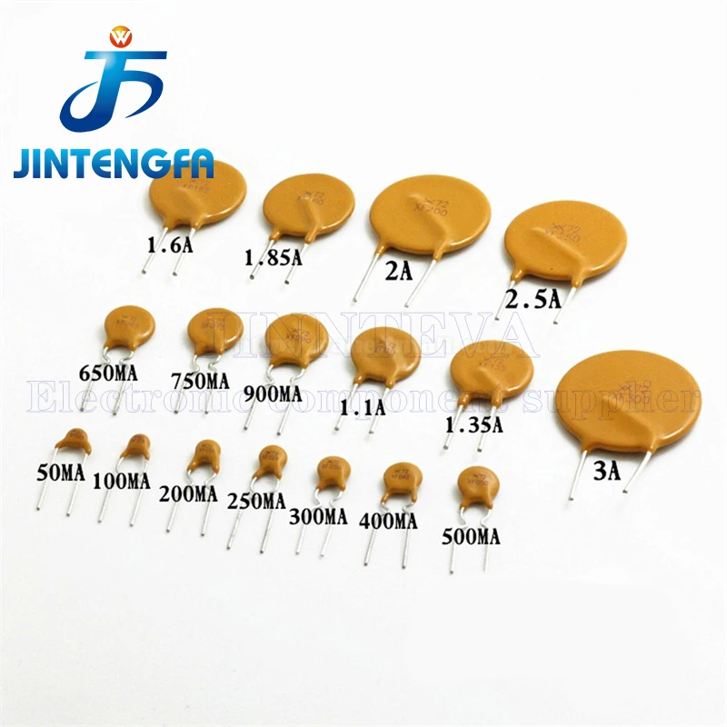10PCS 250V rücksetzbare Sicherung PPTC TRF250 30mA 60mA 80mA 90mA 120mA 180mA 200mA 400mA 500mA 1A 1000mA 0,08A 0,2A 0,3A 0,4A 0,5A PTC – Detail 7