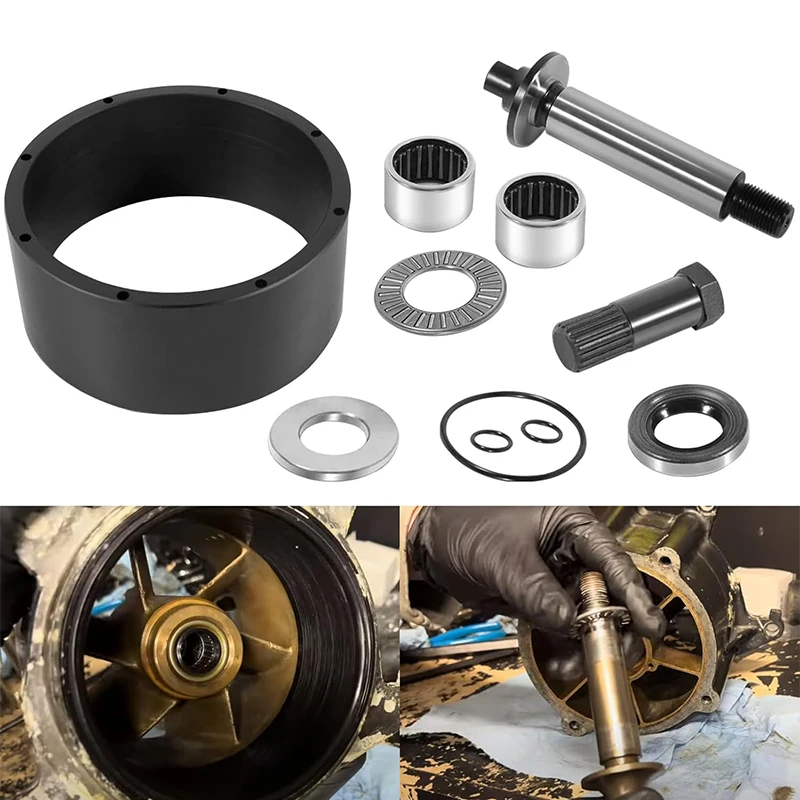 Complete Jet Pump Rebuild Kit and Impeller Removal Installation Tool Fit for 1994-2002 SeaDoo RFI GS GSI GSX GTI GTX HX SP SPI