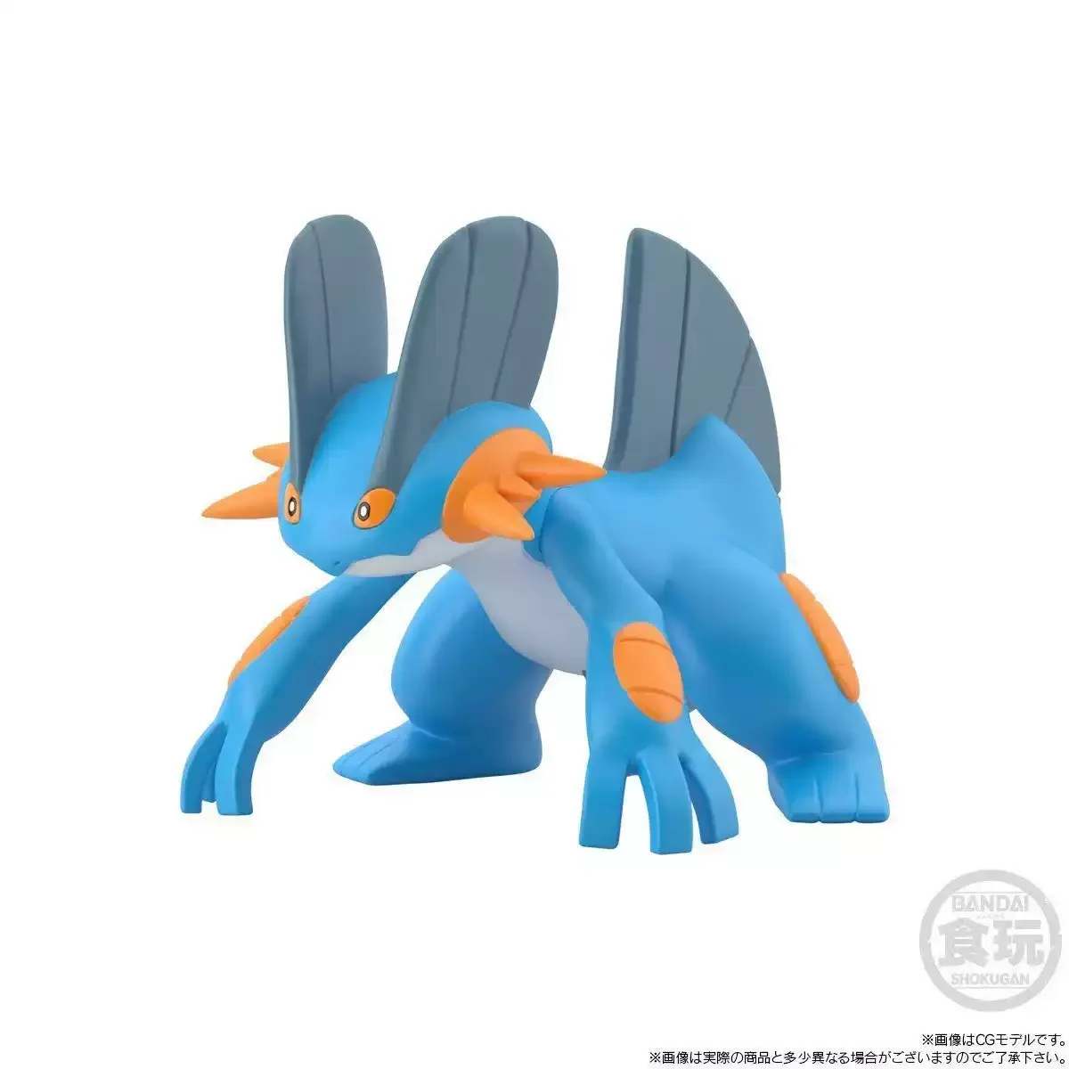 bandai-pokemon-scale-world-regione-hoenn-swampert-action-figure-anime-giocattoli-modellino-da-collezione