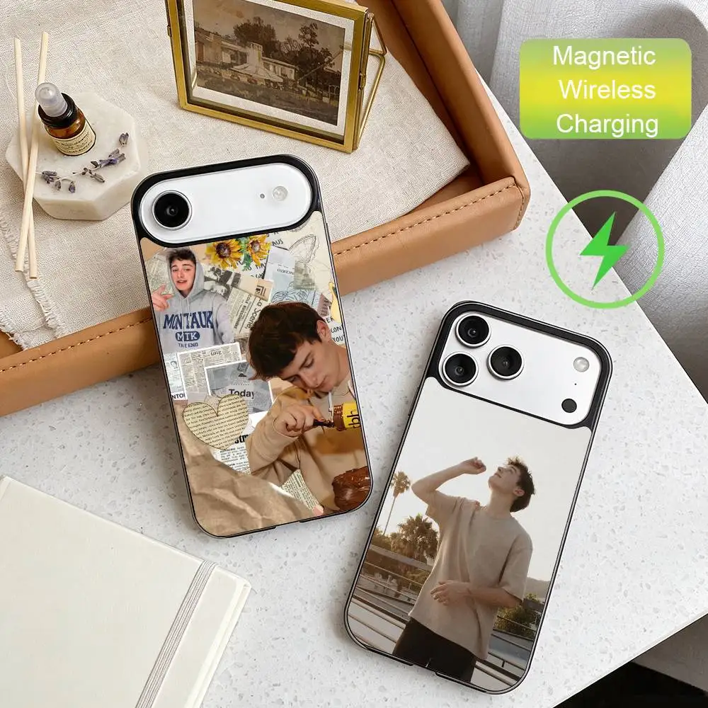 

Pride True Self Noah Schnapp Phone Case For iPhone17,16,15,14,13,12,Wireless charging protective case soft cover