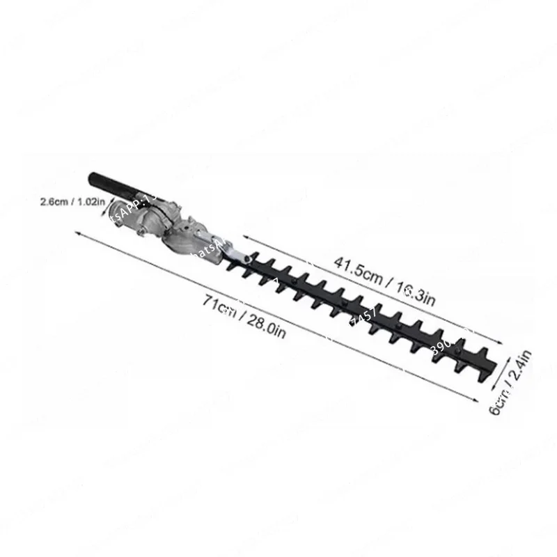 Hedge shears, lawn mower modification accessories, harvester head, lawn mower, garden tool spare parts
