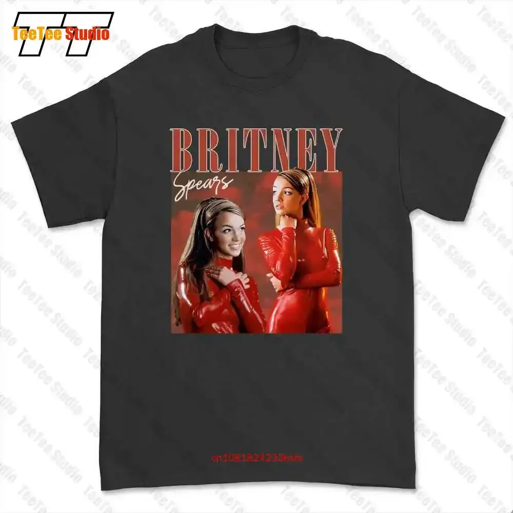 

Britney Pop Culture Britney Spears Hit Me Baby One More Time Oop T-shirt Tee WSD4