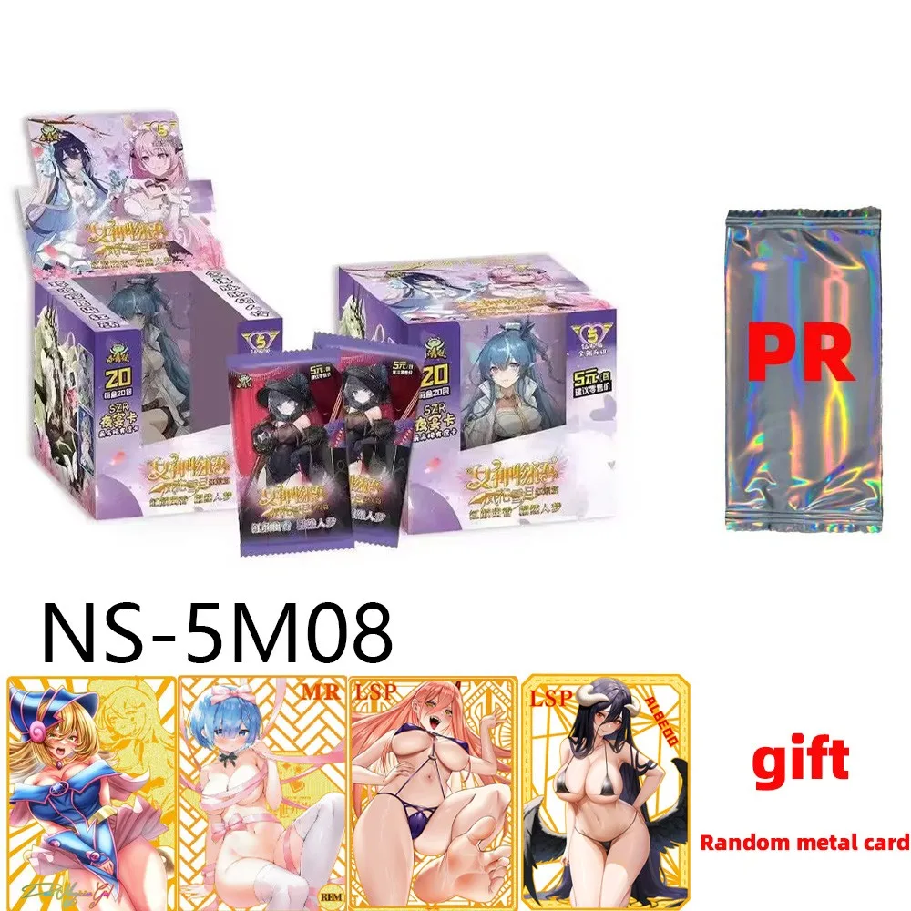 

Goddess Story Collection Card NS-5m08 Anime Games Girl Party Swimsuit Bikini Feast Booster Box Doujin Toys And Hobbies Gift