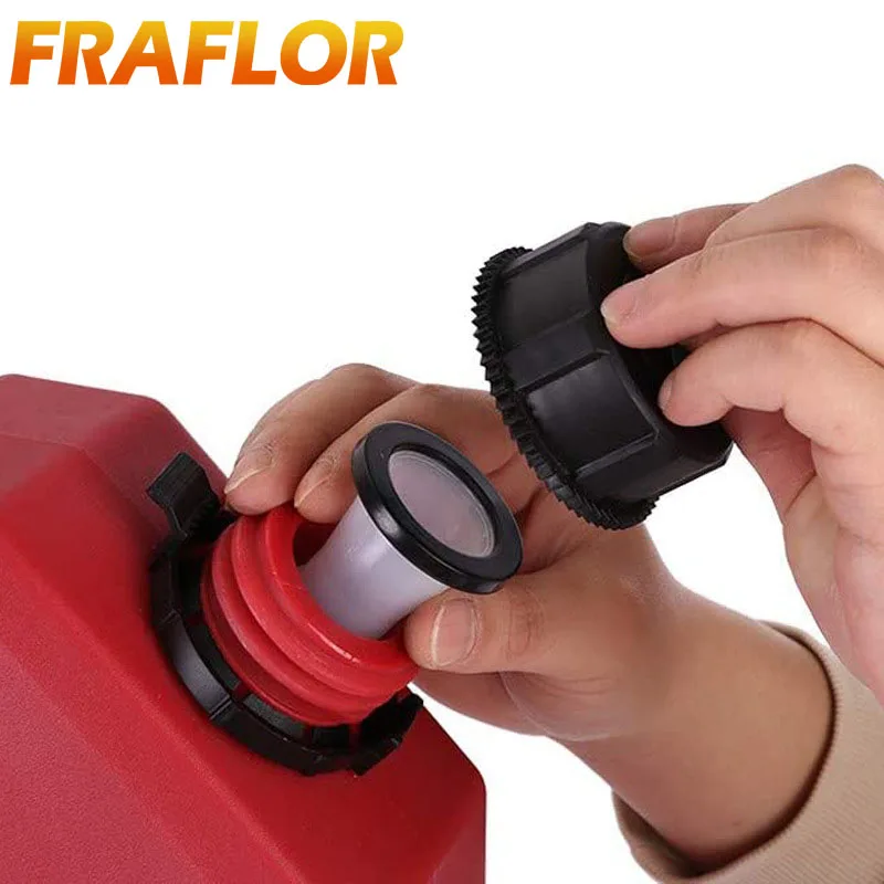 Jerrycan Spout Oil Pipe Hose Tube Lid Cap for 1Gal-8Gal Petrol Cans Car Jerry Can Cover Lid Spare Fuel Gas Tank Accessories