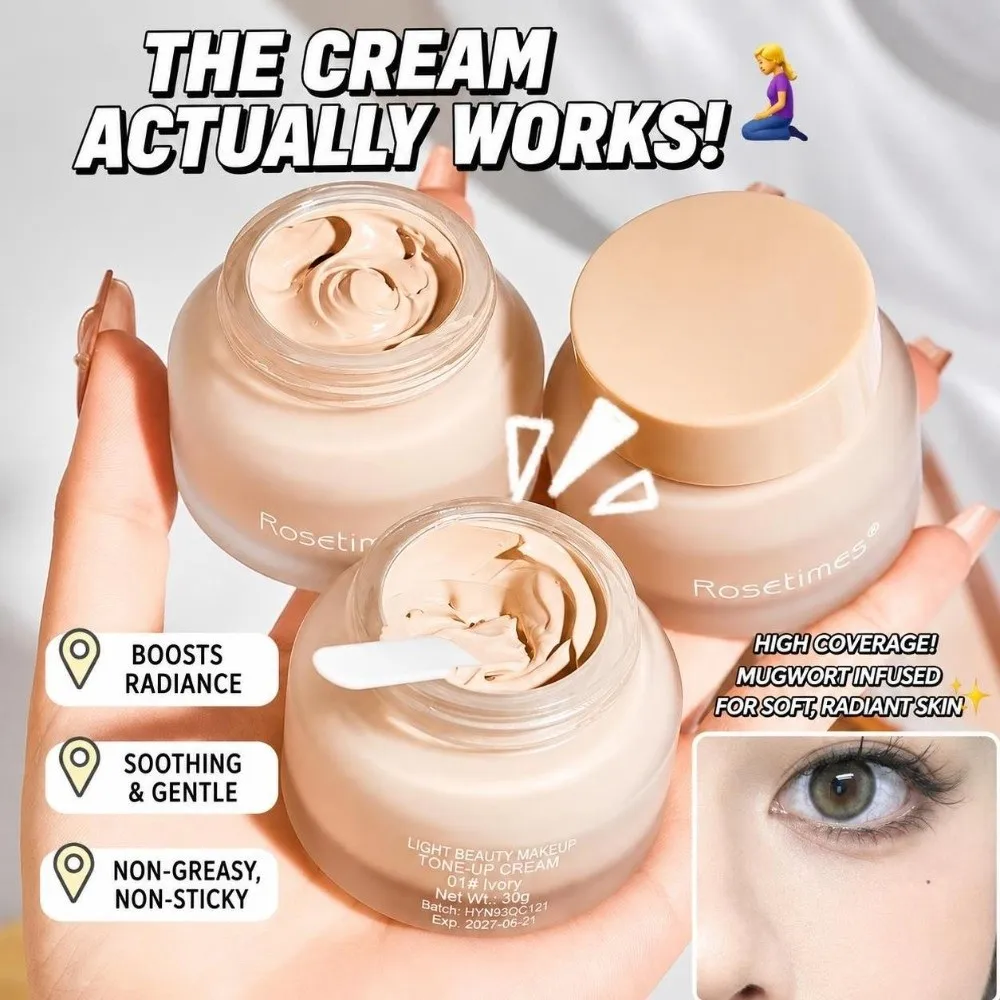 Waterproof Liquid Foundation Sweat-Resistant Moisturizing Foundation Cream Oil Control Long-Lasting Skincare-Infused Foundation
