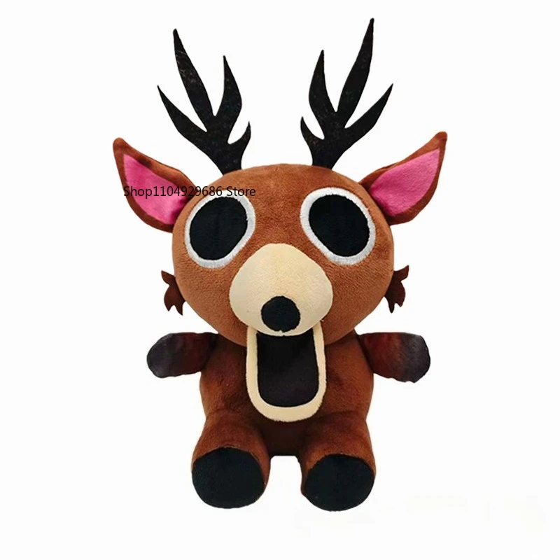 لعبة الغزلان القطيفة، شخصية لعبة مضحكة 99 ليلاً في الغابة، دمية ناعمة قابلة للعناق، هدية مثالية لعيد الميلاد للفتيات الصغيرات #2