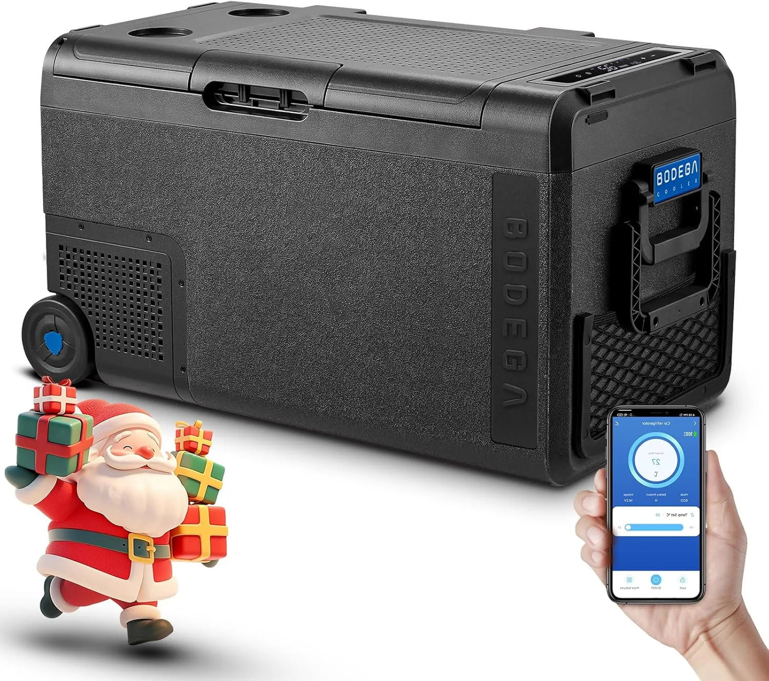 

12V Car Refrigerator & Freezer with WiFi App Control - 40QT